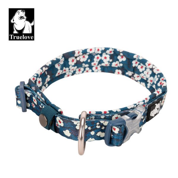 Floral Collar Saxony Blue M - Image 2