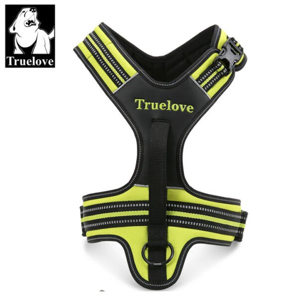 Reflective Heavy Duty Harness Neon Yellow M - Image 2