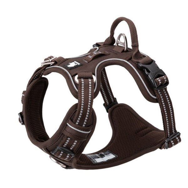 No Pull Harness Brown S - Image 2