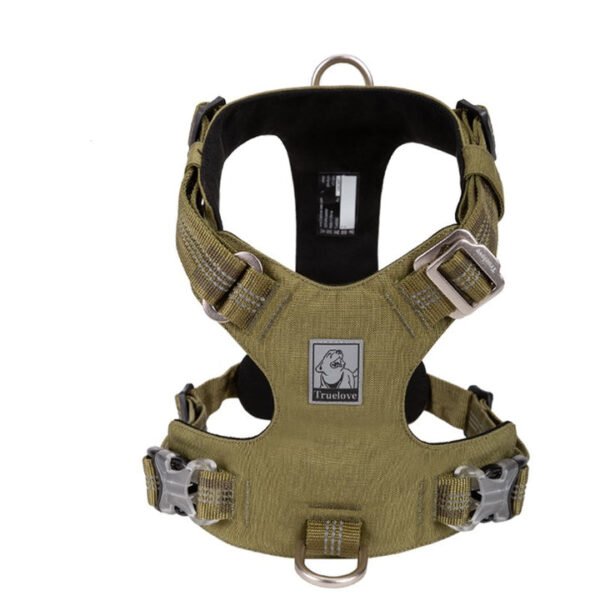 Lightweight 3M reflective Harness Army Green L - Image 2
