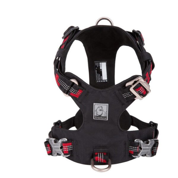 Lightweight 3M reflective Harness Black M - Image 2