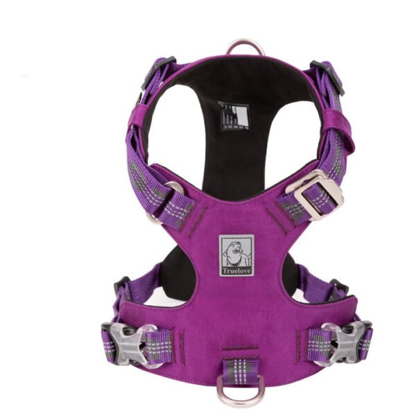 Lightweight 3M reflective Harness Purple XL - Image 2