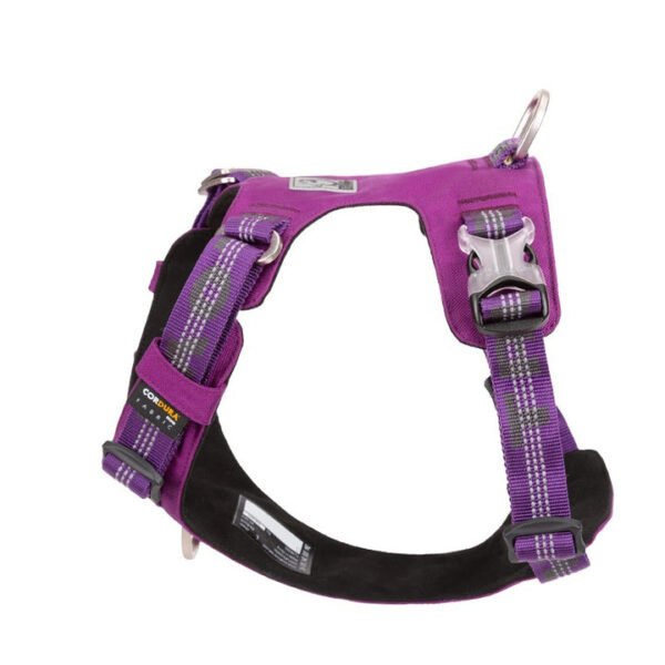 Lightweight 3M reflective Harness Purple XL - Image 3