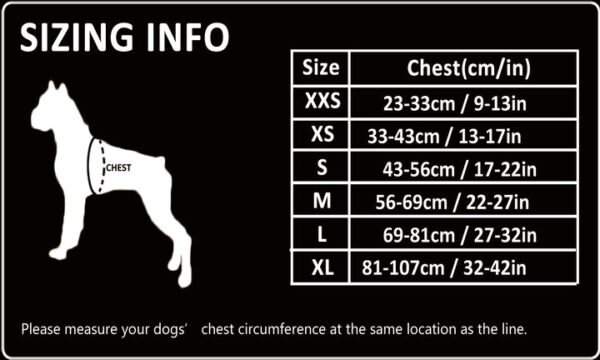Whinhyepet Harness Black XS - Image 3