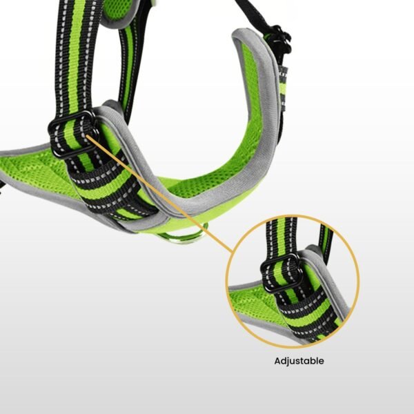 FLOOFI Dog Harness Vest M Size (Green) - Image 2