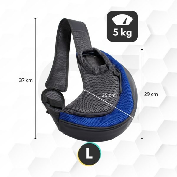 Floofi Sling Pouch (L Dark Blue) - Image 3