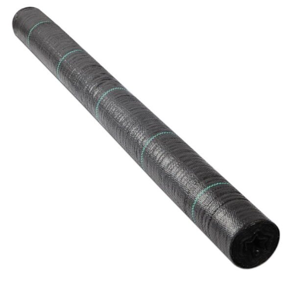 Instahut 1.83x30m Weed Mat Woven Fabric Weed Mat Control Matting Garden Plant - Image 3